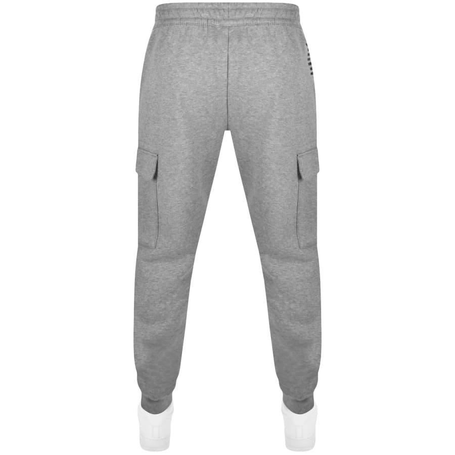 Mens grey ea7 joggers hotsell